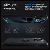 Spigen iPhone 15 Pro Max Deksel Tough Armor MagFit Svart