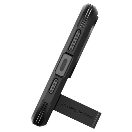 Spigen iPhone 15 Pro Max Deksel Tough Armor MagFit Svart