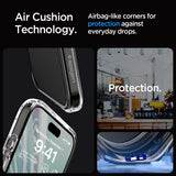 Spigen iPhone 15 Pro Max Deksel Ultra Hybrid Crystal Clear