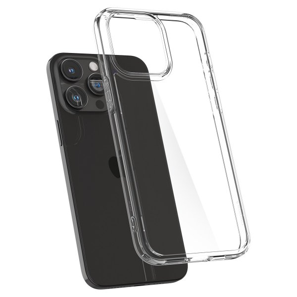 Spigen iPhone 15 Pro Max Deksel Ultra Hybrid Crystal Clear