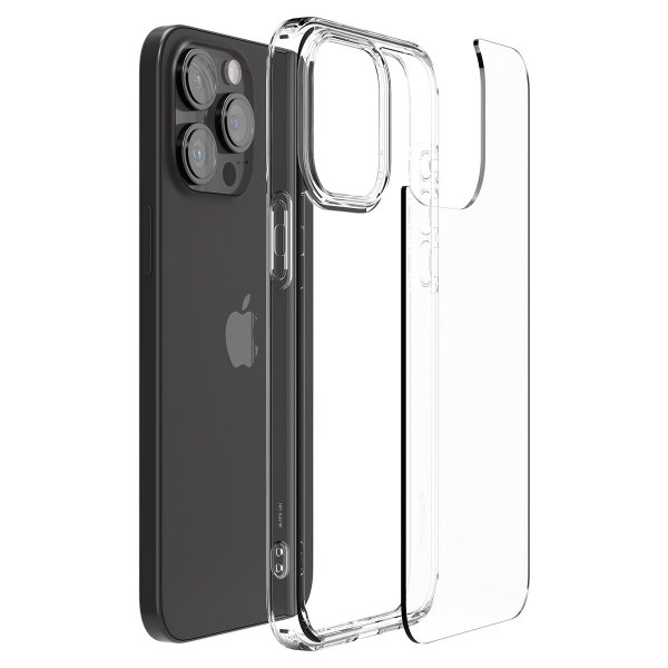Spigen iPhone 15 Pro Max Deksel Ultra Hybrid Crystal Clear