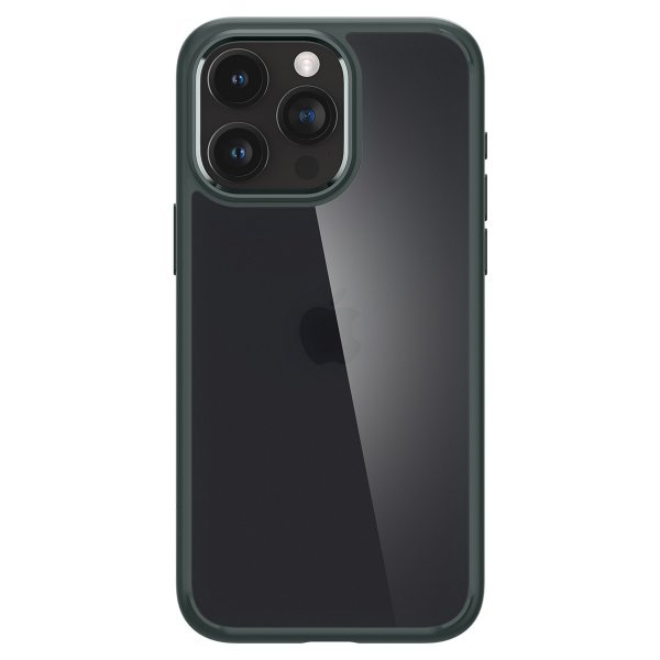 Spigen iPhone 15 Pro Max Deksel Ultra Hybrid Frost Green