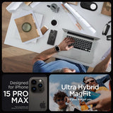 Spigen iPhone 15 Pro Max Deksel Ultra Hybrid MagFit Carbon Fiber