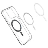 Spigen iPhone 15 Pro Max Deksel Ultra Hybrid MagFit Carbon Fiber
