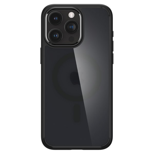 Spigen iPhone 15 Pro Max Deksel Ultra Hybrid MagFit Frost Black