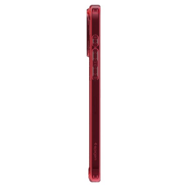 Spigen iPhone 15 Pro Max Deksel Ultra Hybrid MagFit Frost Deep Red