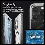 Spigen iPhone 15 Pro Max Deksel Ultra Hybrid MagFit Graphite