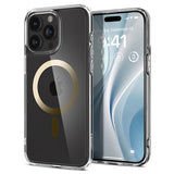 Spigen iPhone 15 Pro Max Deksel Ultra Hybrid MagFit Gull