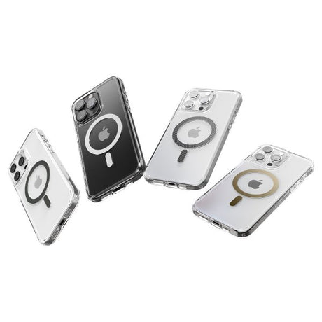 Spigen iPhone 15 Pro Max Deksel Ultra Hybrid MagFit Hvit