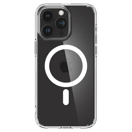 Spigen iPhone 15 Pro Max Deksel Ultra Hybrid MagFit Hvit
