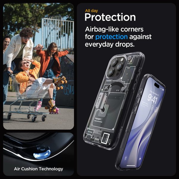 Spigen iPhone 15 Pro Max Deksel Ultra Hybrid MagFit Zero One