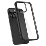Spigen iPhone 15 Pro Max Deksel Ultra Hybrid Matte Matte Black