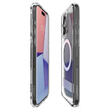 Spigen iPhone 15 Pro Max Deksel Ultra Hybrid S MagFit Crystal Clear
