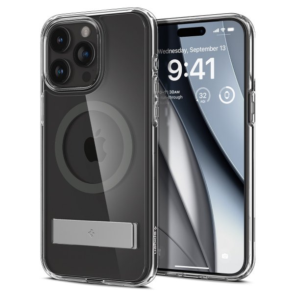 Spigen iPhone 15 Pro Max Deksel Ultra Hybrid S MagFit Graphite