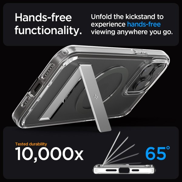 Spigen iPhone 15 Pro Max Deksel Ultra Hybrid S MagFit Graphite