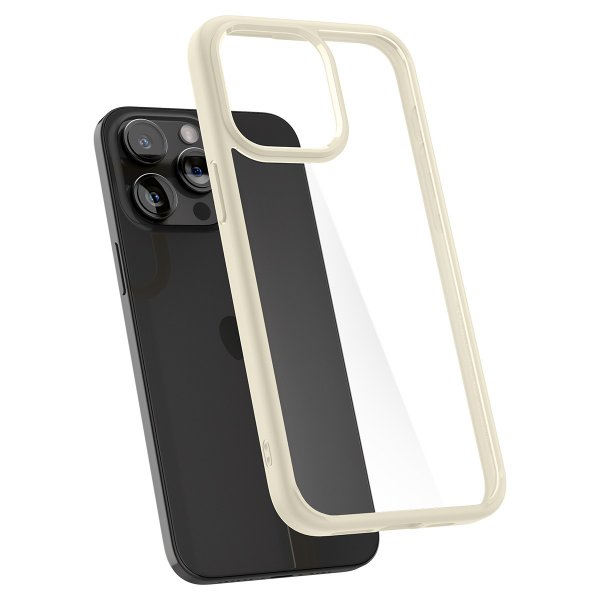 Spigen iPhone 15 Pro Max Deksel Ultra Hybrid Mute Beige