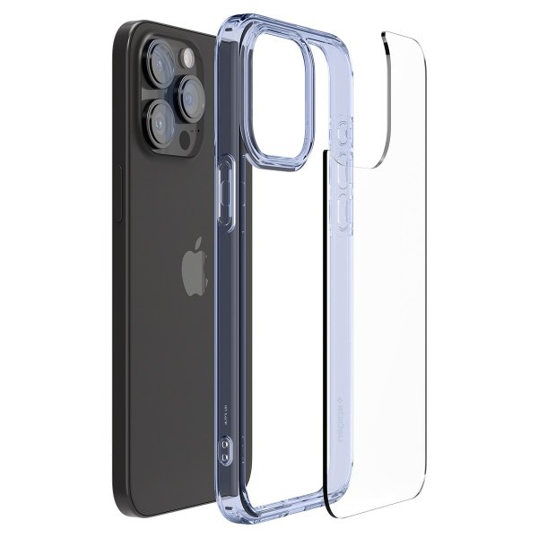 Spigen iPhone 15 Pro Max Deksel Ultra Hybrid Sky Crystal