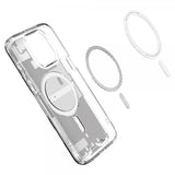 Spigen iPhone 15 Pro Max Deksel Ultra Hybrid Zero One MagFit Hvit