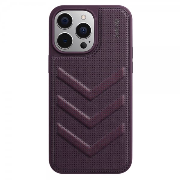 X-Level iPhone 15 Pro Max Deksel V-shape Lilla