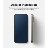 Ringke iPhone 15 Pro Max Skjermbeskytter Easy Slide 2-pakning