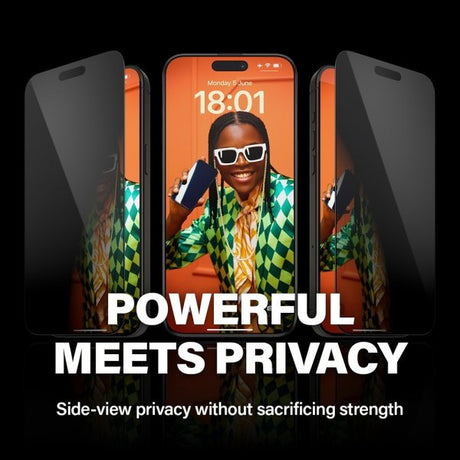 PanzerGlass iPhone 15 Pro Max Skjermbeskytter Ultra-Wide Fit Privacy EasyAligner