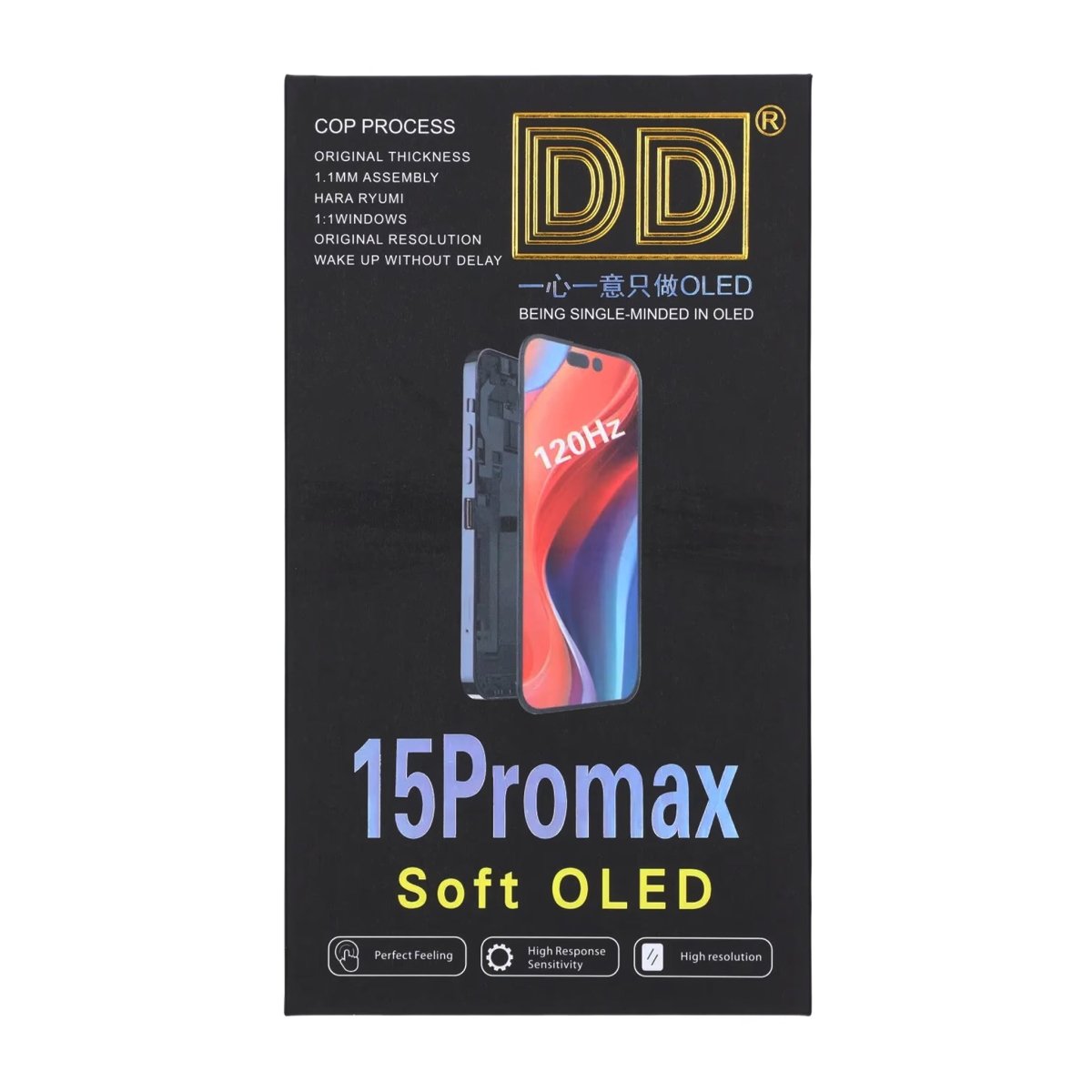 iPhone 15 Pro Max Soft OLED-skjerm Premium – DD