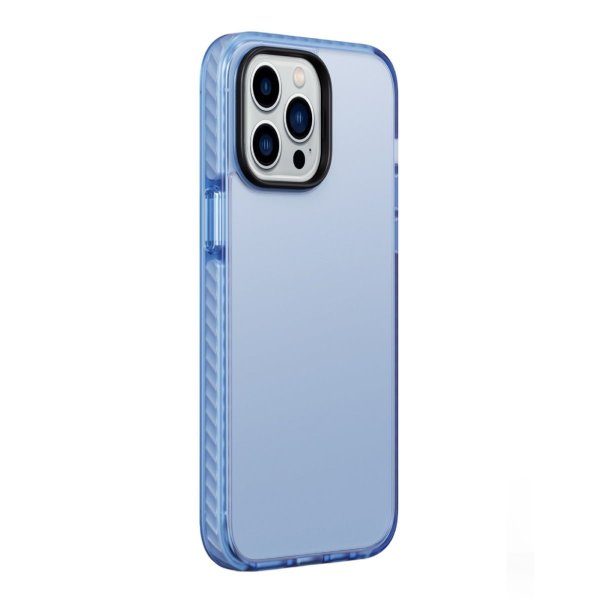 iPhone 15 Pro Max Deksel Støtsikker TPU Blå