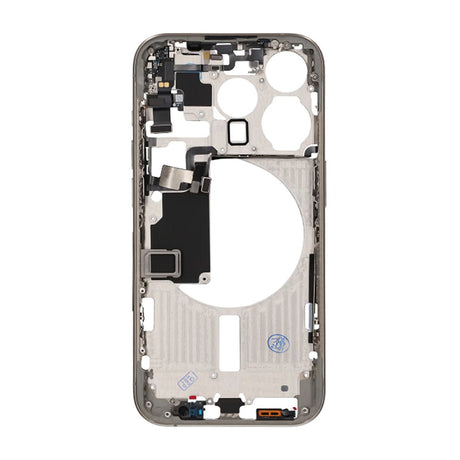 iPhone 15 Pro mellomramme med smådeler OEM – Naturlig titan