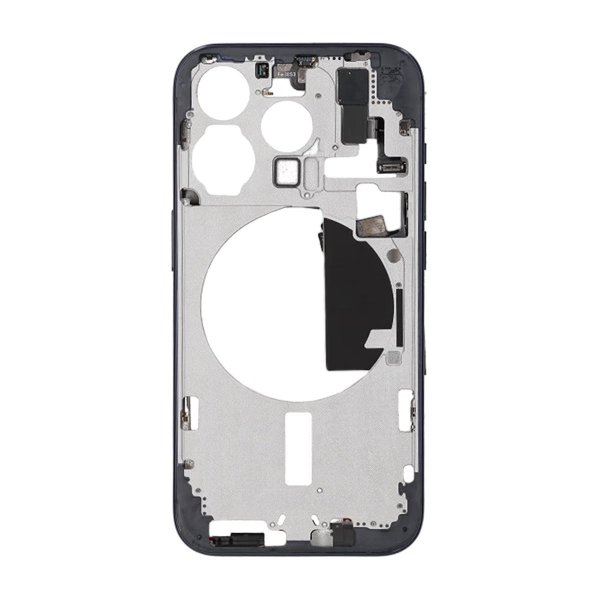 iPhone 15 Pro Midtramme med smådeler OEM - Titanblå