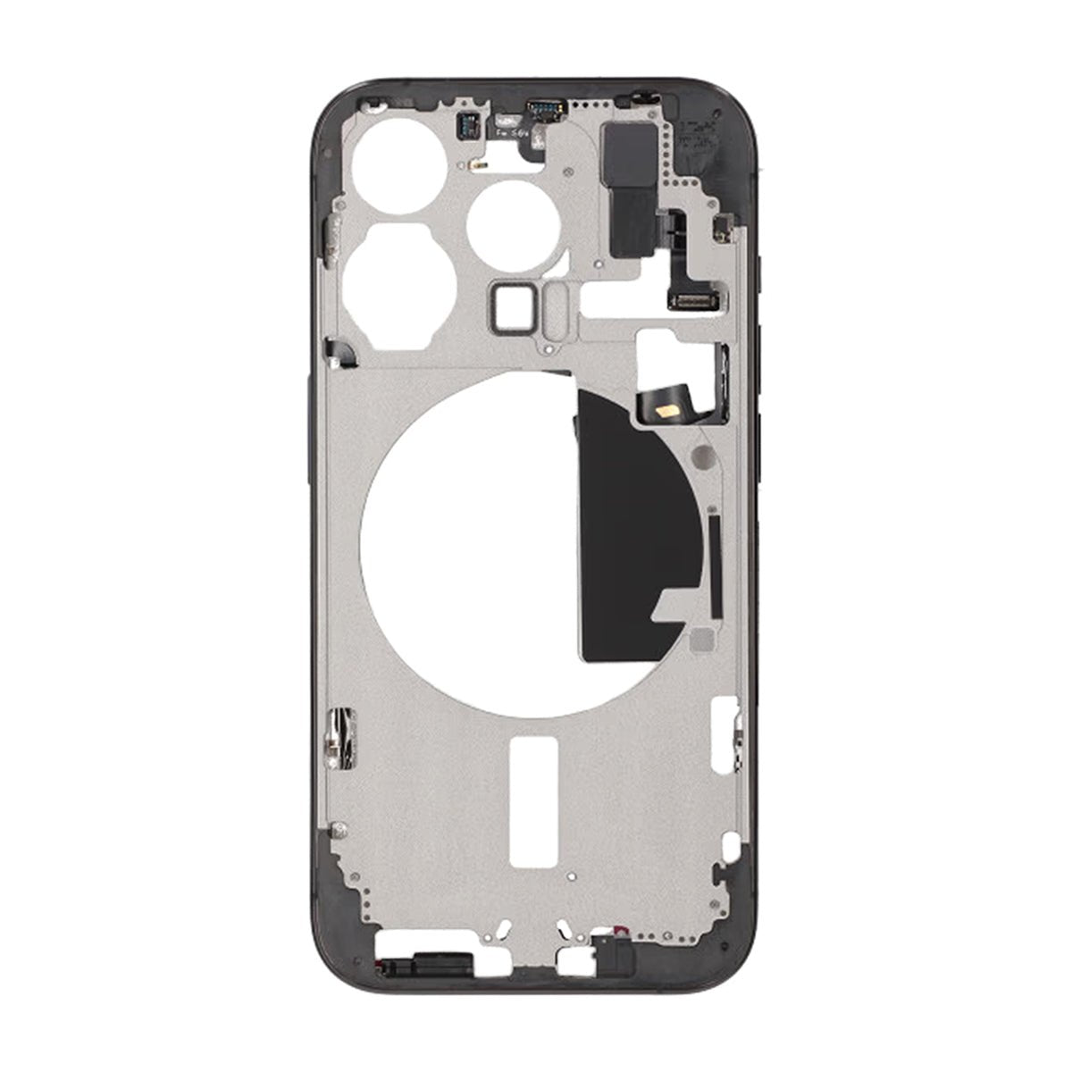 iPhone 15 Pro mellomramme med smådeler OEM – titansvart
