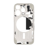 iPhone 15 Pro Midtramme med smådeler OEM - Titanhvit