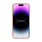 iPhone 15 Pro Deksel Glitter MagSafe Gull