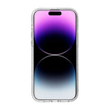 iPhone 15 Pro Deksel Glitter MagSafe Transparent