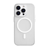 iPhone 15 Pro Deksel Korrugerte MagSafe Transparent