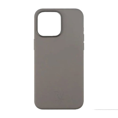 Rvelon iPhone 15 Pro Deksel Silikon Grå