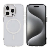 Rvelon iPhone 15 Pro Deksel TPU MagSafe Transparent