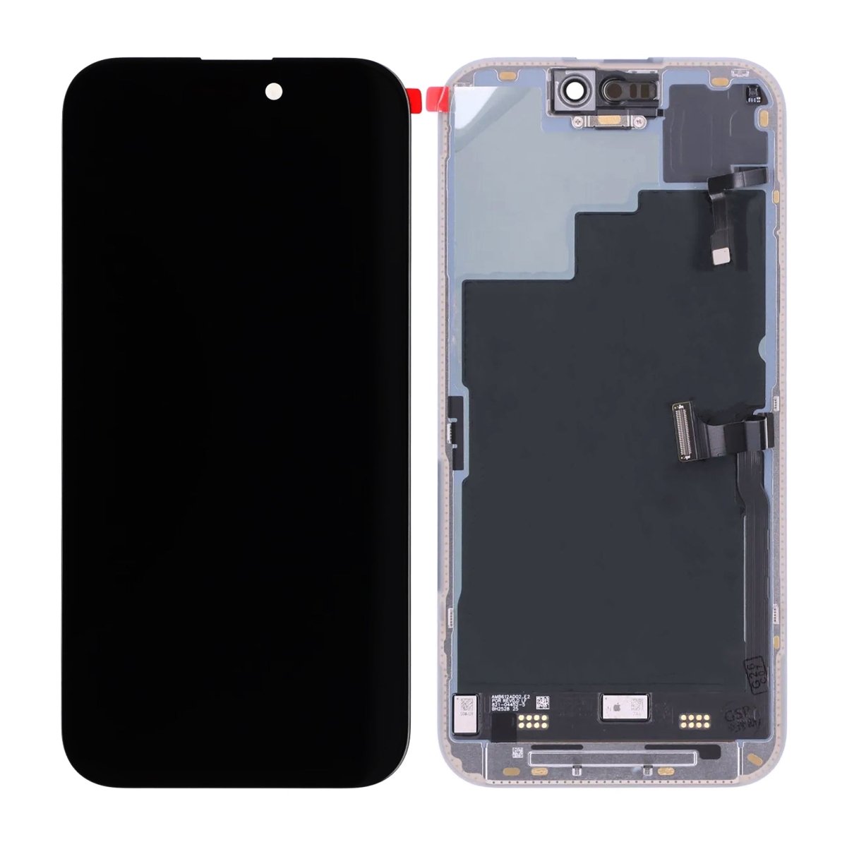 iPhone 15 Pro OLED-skjerm original – Sensor-diagnostikk