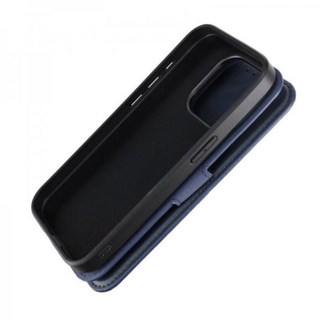 Rvelon iPhone 15 Pro Etui Detachable Wallet Case Blå