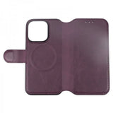 Rvelon iPhone 15 Pro Etui 4 Kortlomme MagSafe Lilla