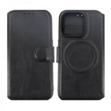 Rvelon iPhone 15 Pro Etui 4 Kortlomme MagSafe Svart