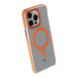 Rvelon iPhone 15 Pro Deksel Forsterkede hjørner Oransje