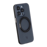 Rvelon iPhone 15 Pro Deksel Roterbart Stativ Svart