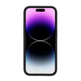 Rvelon iPhone 15 Pro Deksel Roterbart Stativ Svart