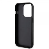 Karl Lagerfeld iPhone 15 Pro Deksel 3D Rubber Karl Svart