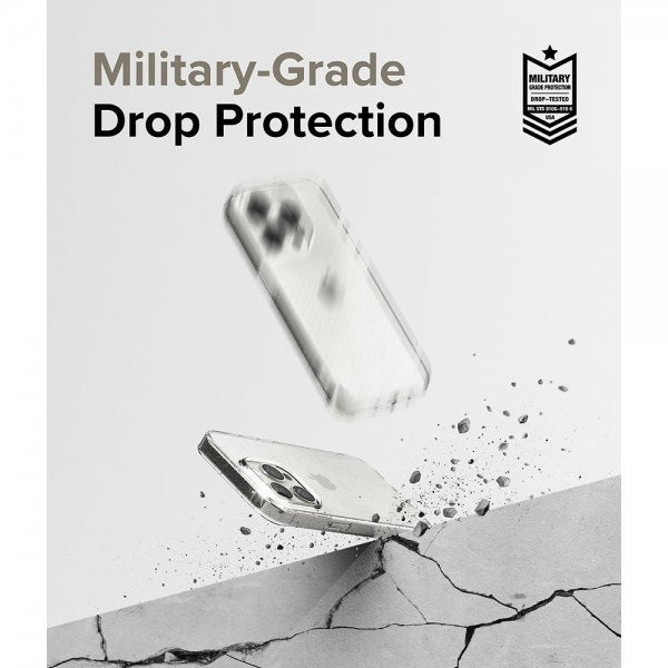 Ringke iPhone 15 Pro Deksel Air Glitter Clear