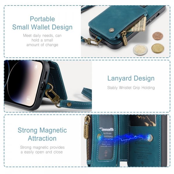 CaseMe iPhone 15 Pro Deksel C20 Series Petrol