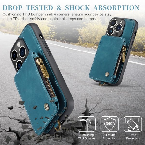 CaseMe iPhone 15 Pro Deksel C20 Series Petrol