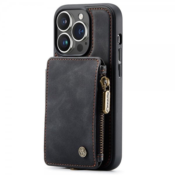 CaseMe iPhone 15 Pro Deksel C20 Series Svart