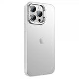 X-Level iPhone 15 Pro Deksel Camera Frame Kickstand Transparent