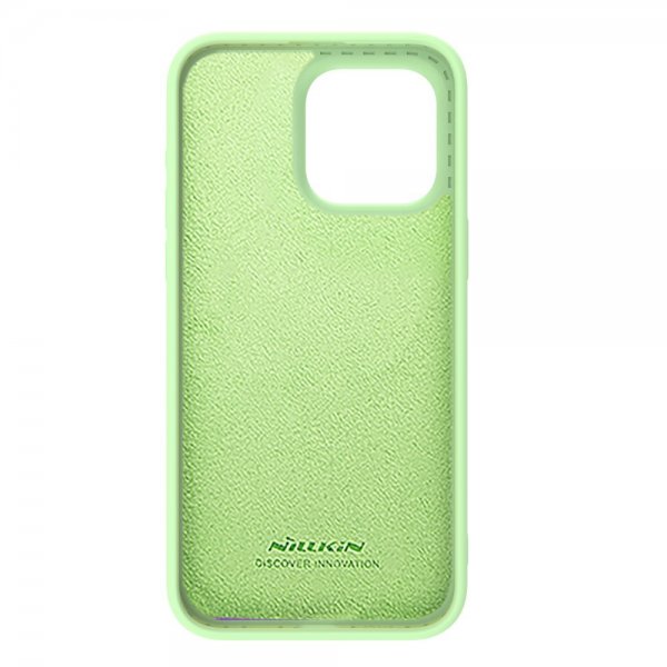 Nillkin iPhone 15 Pro Deksel CamShield Silky MagSafe Lysegrønn